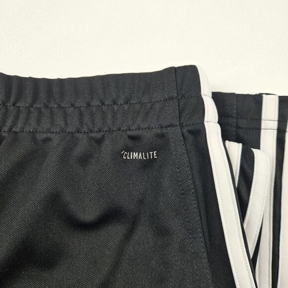 Adidas Climalite Warm-Up‎ Womens XS Knit Regular 3-Stripes Track Pants Zip Cuffs - Picture 4 of 11